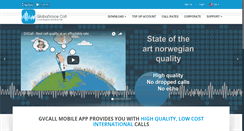 Desktop Screenshot of gvcall.com