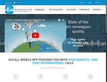 Tablet Screenshot of gvcall.com